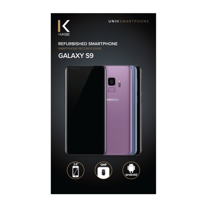 Galaxy S9 reconditionn&eacute; 64 Go, Or, d&eacute;bloqu&eacute;