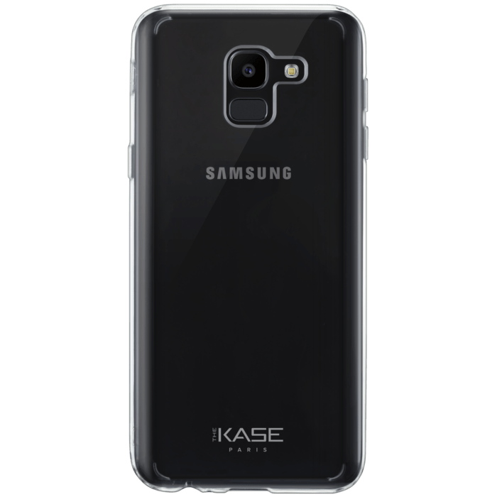 Coque hybride invisible pour Samsung Galaxy J6 2018, Transparente