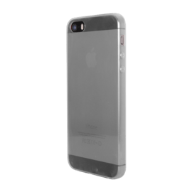 Custodia per Apple iPhone 5/5s/SE, rivestita di silicone trasparente ultra-slim da 0,6mm
