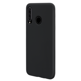Case Soft Gel Silicone Case for Huawei P30 Lite, Satin Black