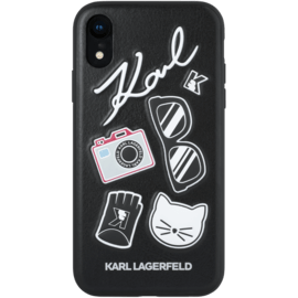 Case Karl Lagerfeld Pins case for Apple iPhone XR, Black