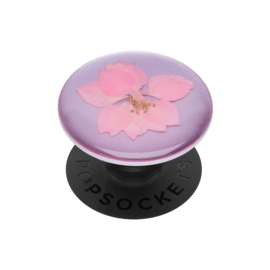 PopSockets PopGrip, Fleur Pressée Delphinium Rose