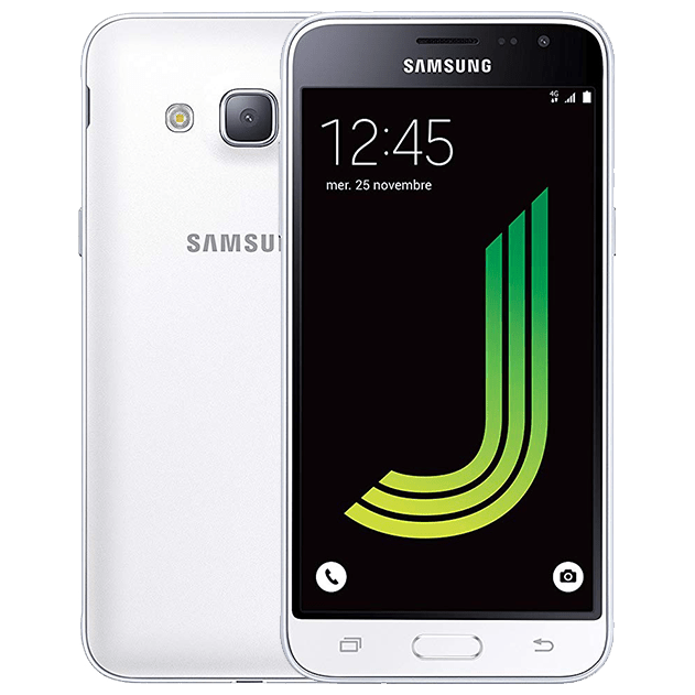 Galaxy J3 (2016) reconditionné 8 Go, Blanc, débloqué