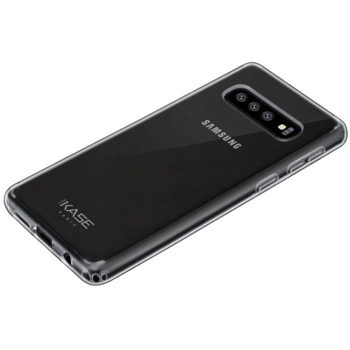 Custodia ibrida invisibile per Samsung Galaxy S10, trasparente