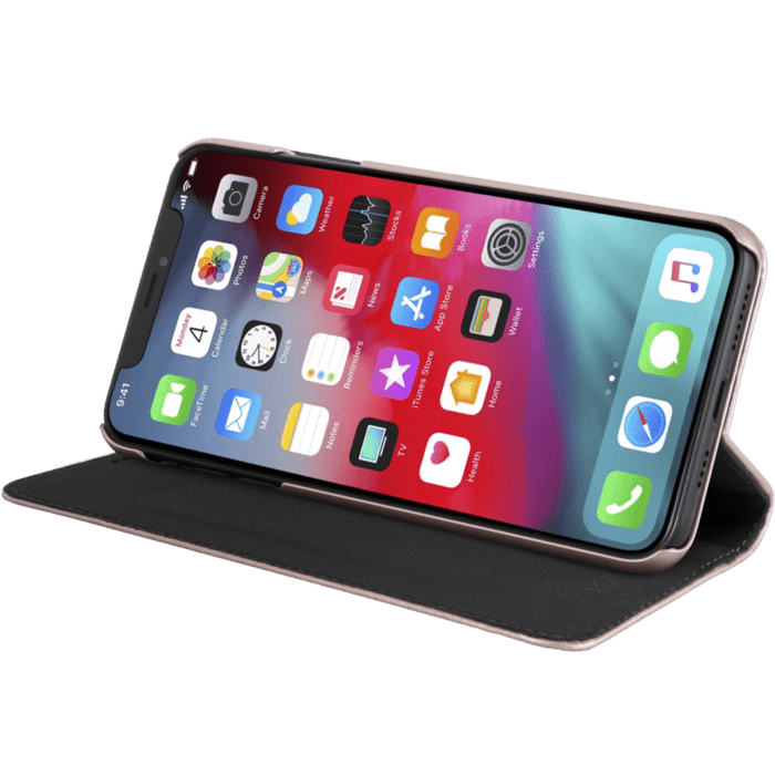 &Eacute;tui et Coque slim magn&eacute;tique 2-en-1 GEN 2.0 pour Apple iPhone XS Max, Or gold