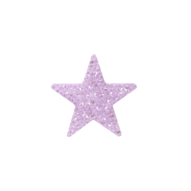 Sticker cristaux Swarovski® à roche ultra fine, Étoile rose vintage