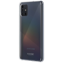 Coque hybride invisible pour Samsung Galaxy A51, Transparente