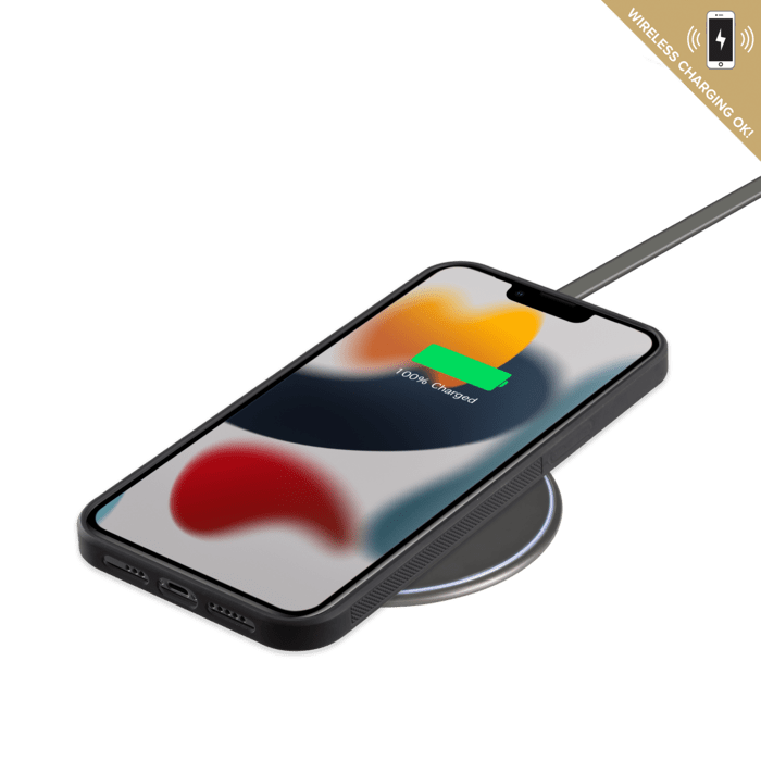 Etui & Coque robuste magn&eacute;tique 2-en-1 pour Apple iPhone 13 Pro, Noir Onyx