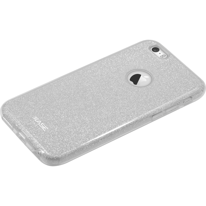 Coque slim&nbsp;paillet&eacute;e &eacute;tincelante pour Apple iPhone 6 Plus/6s Plus, Argent