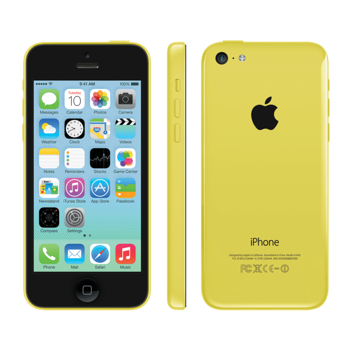iPhone 5c reconditionné 32 Go, Jaune, débloqué