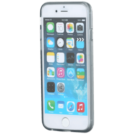 Coque slim transparente pour Apple iPhone 6/6s, Noir